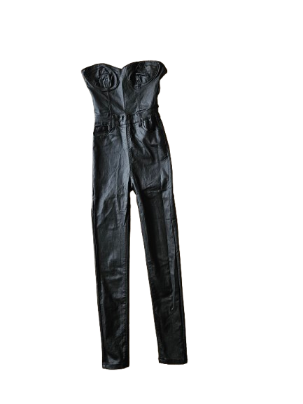 Combinaison simili cuir