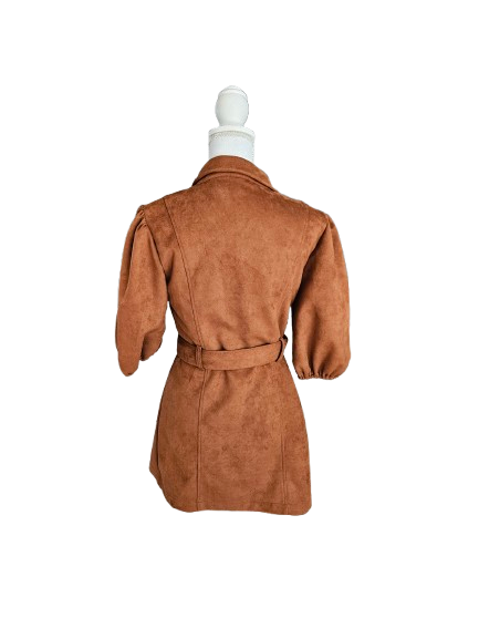 Robe en daim