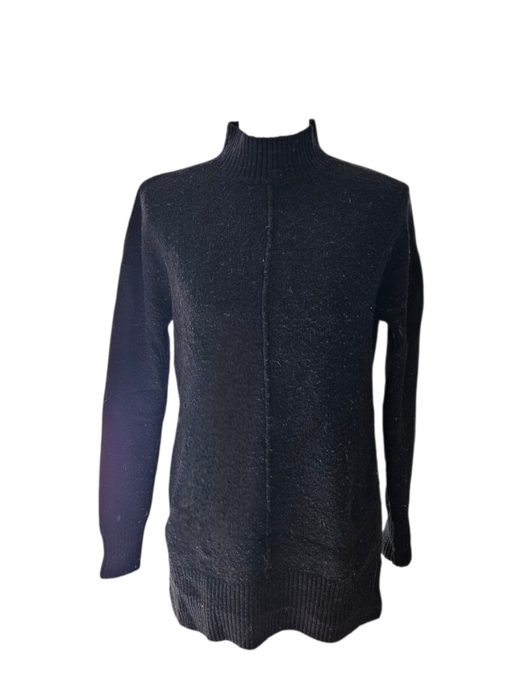 Pull col roulé