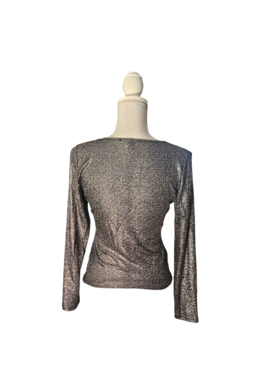 Top paillettes