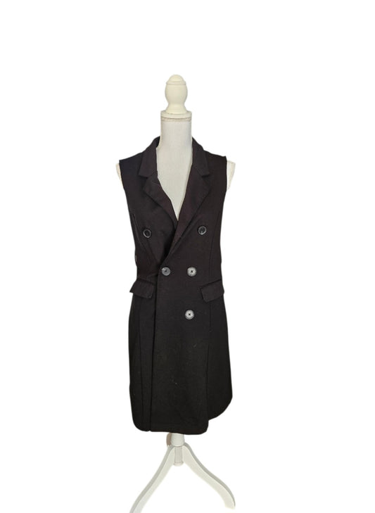 Veste longue sans manches