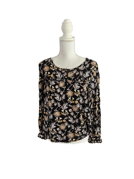 Blouse à fleurs